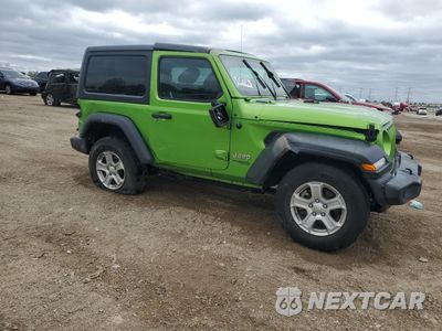 Czwarte zdjęcie samochodu z boku: 2019 JEEP WRANGLER SPORT VIN:1C4GJXAG0KW563310 - miniatura