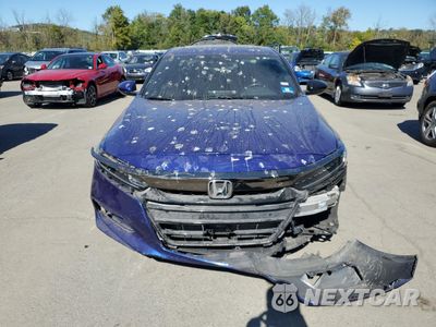 Piąte zdjęcie samochodu w środku: 2018 HONDA ACCORD SPORT VIN:1HGCV1F35JA021087 - miniatura