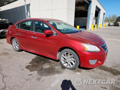 Czwarte zdjęcie samochodu z boku: 2014 NISSAN SENTRA S VIN:3N1AB7AP9EY320954 - miniatura