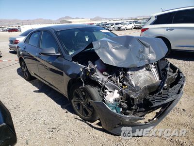 Czwarte zdjęcie samochodu z boku: 2023 HYUNDAI ELANTRA BLUE VIN:KMHLM4AJ1PU069634 - miniatura