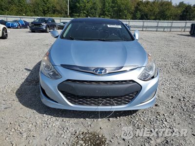 Piąte zdjęcie samochodu w środku: 2015 HYUNDAI SONATA HYBRID VIN:KMHEC4A4XFA129867 - miniatura