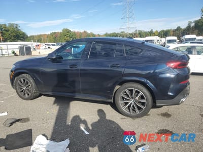 Drugie zdjęcie samochodu z przodu: 2025 BMW X6 XDRIVE40I VIN:5UX33EX08S9X04354 - miniatura