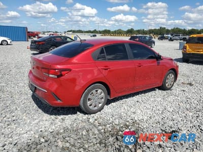 Trzecie zdjęcie samochodu z tyłu: 2021 KIA RIO LX VIN:3KPA24AD6ME390946 - miniatura
