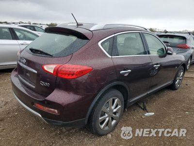 Trzecie zdjęcie samochodu z tyłu: 2016 INFINITI QX50 VIN:JN1BJ0RR9GM260992 - miniatura