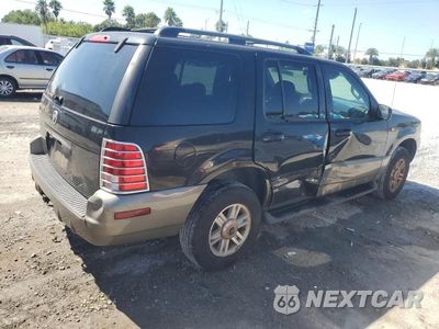 Trzecie zdjęcie samochodu z tyłu: 2004 MERCURY MOUNTAINEER VIN:4M2ZU66K94UJ04325 - miniatura