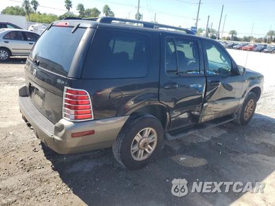 Trzecie zdjęcie samochodu z tyłu: 2004 MERCURY MOUNTAINEER VIN:4M2ZU66K94UJ04325 - miniatura