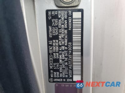 Zdjęcie 12 z 12 samochodu: 1997 MERCEDES-BENZ SL 500 VIN:WDBFA67F7VF149058 - miniatura