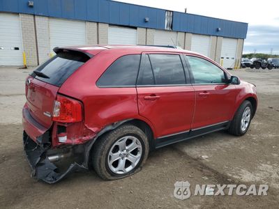 Trzecie zdjęcie samochodu z tyłu: 2012 FORD EDGE SEL VIN:2FMDK3J90CBA30091 - miniatura