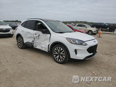 Czwarte zdjęcie samochodu z boku: 2020 FORD ESCAPE SE SPORT VIN:1FMCU0BZ0LUB31323 - miniatura