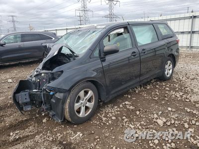 2015 TOYOTA SIENNA 5TDZK3DC7FS592350 - główne zdjęcie licytacji z USA - miniatura