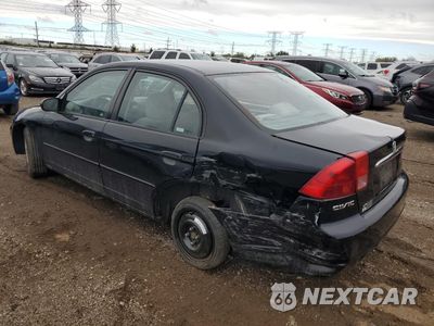 Drugie zdjęcie samochodu z przodu: 2002 HONDA CIVIC LX VIN:JHMES16612S000872 - miniatura