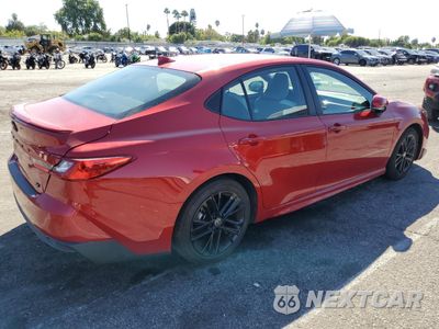 Trzecie zdjęcie samochodu z tyłu: 2025 TOYOTA CAMRY XSE VIN:4T1DAACK6SU092921 - miniatura