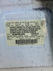 Zdjęcie 12 z 12 samochodu: 2011 NISSAN SENTRA 2.0 VIN:3N1AB6AP0BL649383 - miniatura