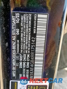 Zdjęcie 13 z 13 samochodu: 2024 MERCEDES-BENZ C 300 VIN:W1KAF4GB4RR175142 - miniatura