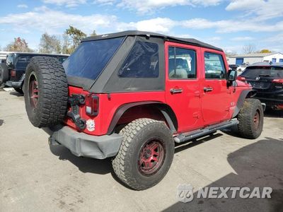 Trzecie zdjęcie samochodu z tyłu: 2008 JEEP WRANGLER UNLIMITED X VIN:1J4GA39158L626592 - miniatura