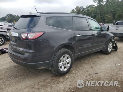 Trzecie zdjęcie samochodu z tyłu: 2016 CHEVROLET TRAVERSE LS VIN:1GNKRFED5GJ118960 - miniatura