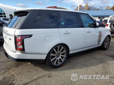 Trzecie zdjęcie samochodu z tyłu: 2015 LAND ROVER RANGE ROVER AUTOBIOGRAPHY VIN:SALGV2TF7FA239682 - miniatura