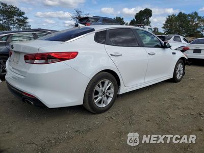 Trzecie zdjęcie samochodu z tyłu: 2016 KIA OPTIMA LX VIN:5XXGT4L39GG057664 - miniatura