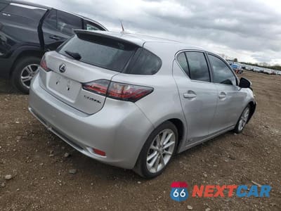 Trzecie zdjęcie samochodu z tyłu: 2012 LEXUS CT 200 VIN:JTHKD5BH7C2070020 - miniatura