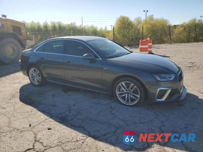 Czwarte zdjęcie samochodu z boku: 2020 AUDI A4 PREMIUM VIN:WAUDNAF42LA073644 - miniatura