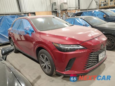 Czwarte zdjęcie samochodu z boku: 2024 LEXUS RX 350 BASE VIN:2T2BAMCA9RC086859 - miniatura