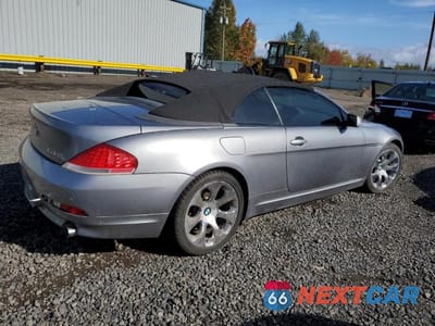 Trzecie zdjęcie samochodu z tyłu: 2005 BMW 645 CI AUTOMATIC VIN:WBAEK73455B327767 - miniatura