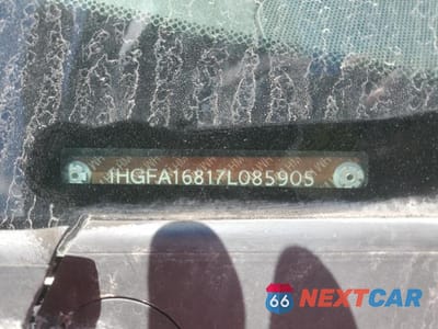 Zdjęcie 13 z 13 samochodu: 2007 HONDA CIVIC EX VIN:1HGFA16817L085905 - miniatura