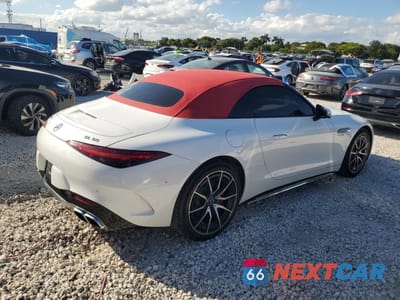 Trzecie zdjęcie samochodu z tyłu: 2022 MERCEDES-BENZ SL 55 AMG VIN:W1KVK8AB9NF011815 - miniatura