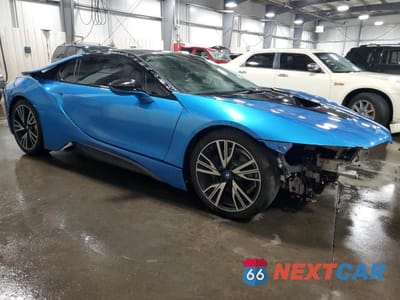 Czwarte zdjęcie samochodu z boku: 2016 BMW I8 VIN:WBY2Z2C54GV674925 - miniatura