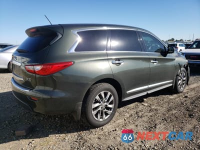 Trzecie zdjęcie samochodu z tyłu: 2013 INFINITI JX35 VIN:5N1AL0MN6DC307268 - miniatura