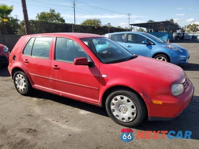 Czwarte zdjęcie samochodu z boku: 2003 VOLKSWAGEN GOLF GL VIN:9BWFK61JX34052320 - miniatura