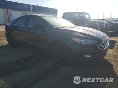 Czwarte zdjęcie samochodu z boku: 2019 FORD FUSION SE VIN:3FA6P0HD8KR215292 - miniatura