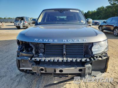Piąte zdjęcie samochodu w środku: 2017 LAND ROVER RANGE ROVER HSE VIN:SALGS2FV9HA375505 - miniatura