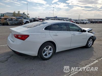 Trzecie zdjęcie samochodu z tyłu: 2018 CHEVROLET MALIBU LS VIN:1G1ZB5ST9JF107044 - miniatura