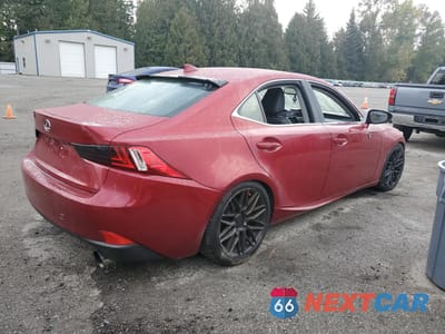 Trzecie zdjęcie samochodu z tyłu: 2014 LEXUS IS 250 VIN:JTHBF1D27E5004791 - miniatura