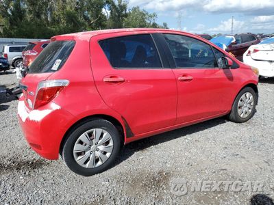 Trzecie zdjęcie samochodu z tyłu: 2013 TOYOTA YARIS VIN:JTDKTUD32DD552383 - miniatura