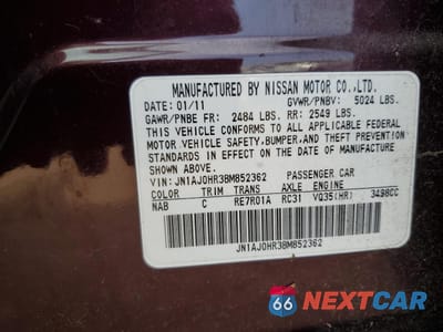 Zdjęcie 12 z 12 samochodu: 2012 INFINITI EX35 BASE VIN:JN1AJ0HR3BM852362 - miniatura