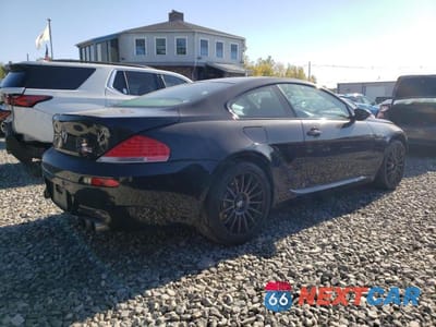 Trzecie zdjęcie samochodu z tyłu: 2006 BMW M6 VIN:WBSEH93446B797506 - miniatura