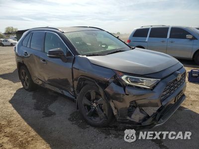 Czwarte zdjęcie samochodu z boku: 2020 TOYOTA RAV4 XSE VIN:JTMEWRFV5LJ038978 - miniatura