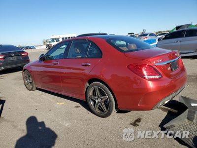 Drugie zdjęcie samochodu z przodu: 2016 MERCEDES-BENZ C 300 4MATIC VIN:55SWF4KB4GU166868 - miniatura