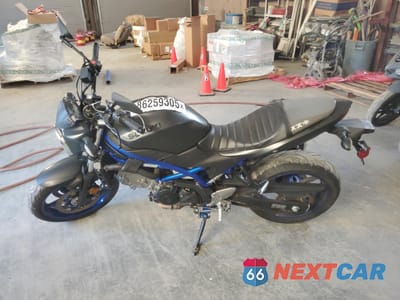 Trzecie zdjęcie samochodu z tyłu: 2022 SUZUKI SV650 A VIN:JS1VP55B3N7100093 - miniatura