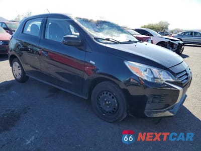 Czwarte zdjęcie samochodu z boku: 2022 MITSUBISHI MIRAGE ES VIN:ML32AUHJ7NH009414 - miniatura