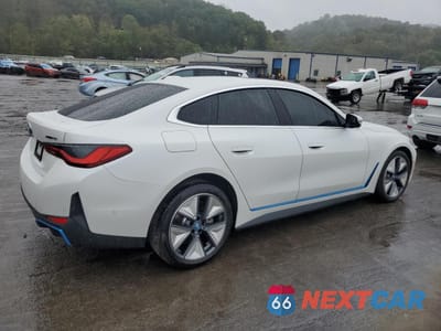 Trzecie zdjęcie samochodu z tyłu: 2024 BMW I4 XDRIVE 40 VIN:WBY83FB09RFS62568 - miniatura