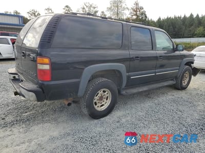 Trzecie zdjęcie samochodu z tyłu: 2001 CHEVROLET SUBURBAN K2500 VIN:3GNGK26U11G277209 - miniatura