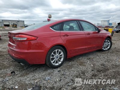 Trzecie zdjęcie samochodu z tyłu: 2020 FORD FUSION SE VIN:3FA6P0HD7LR124113 - miniatura
