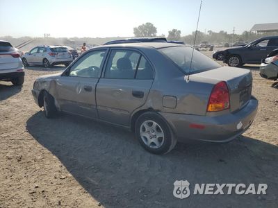 Drugie zdjęcie samochodu z przodu: 2004 HYUNDAI ACCENT GL VIN:KMHCG45C64U499903 - miniatura