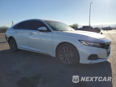 Czwarte zdjęcie samochodu z boku: 2021 HONDA ACCORD EXL VIN:1HGCV1F58MA044532 - miniatura