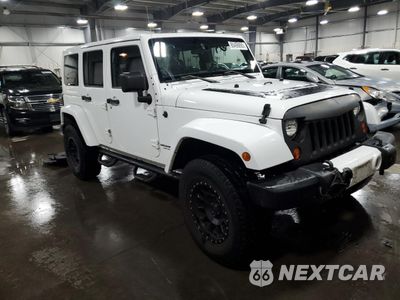Czwarte zdjęcie samochodu z boku: 2012 JEEP WRANGLER UNLIMITED SAHARA VIN:1C4BJWEGXCL261511 - miniatura