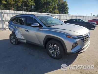 Czwarte zdjęcie samochodu z boku: 2024 HYUNDAI TUCSON HYBRID BLUE VIN:KM8JBCD17RU225469 - miniatura