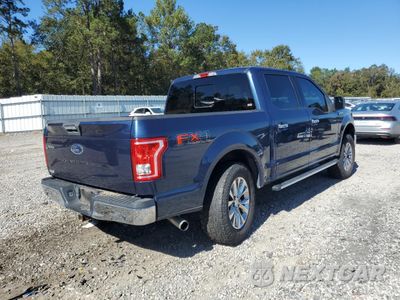 Trzecie zdjęcie samochodu z tyłu: 2016 FORD F150 SUPERCREW VIN:1FTEW1EG4GFC55032 - miniatura